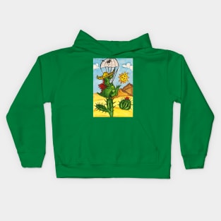 Dragon in Mexica Kids Hoodie